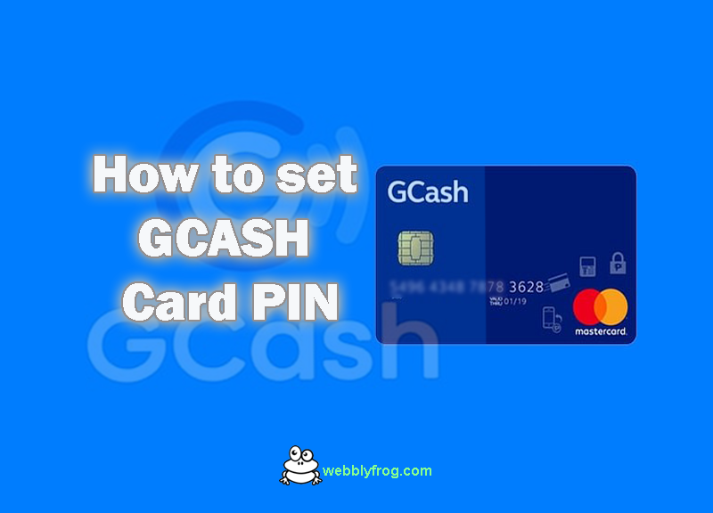 how to change pin for gcash card